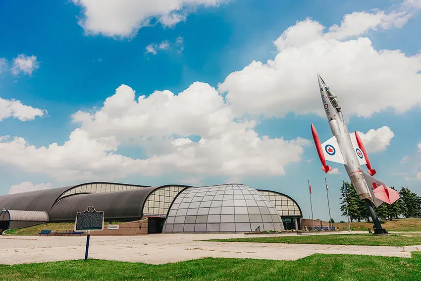 Canadian Warplane Heritage Museum Luggage Storage, Hamilton