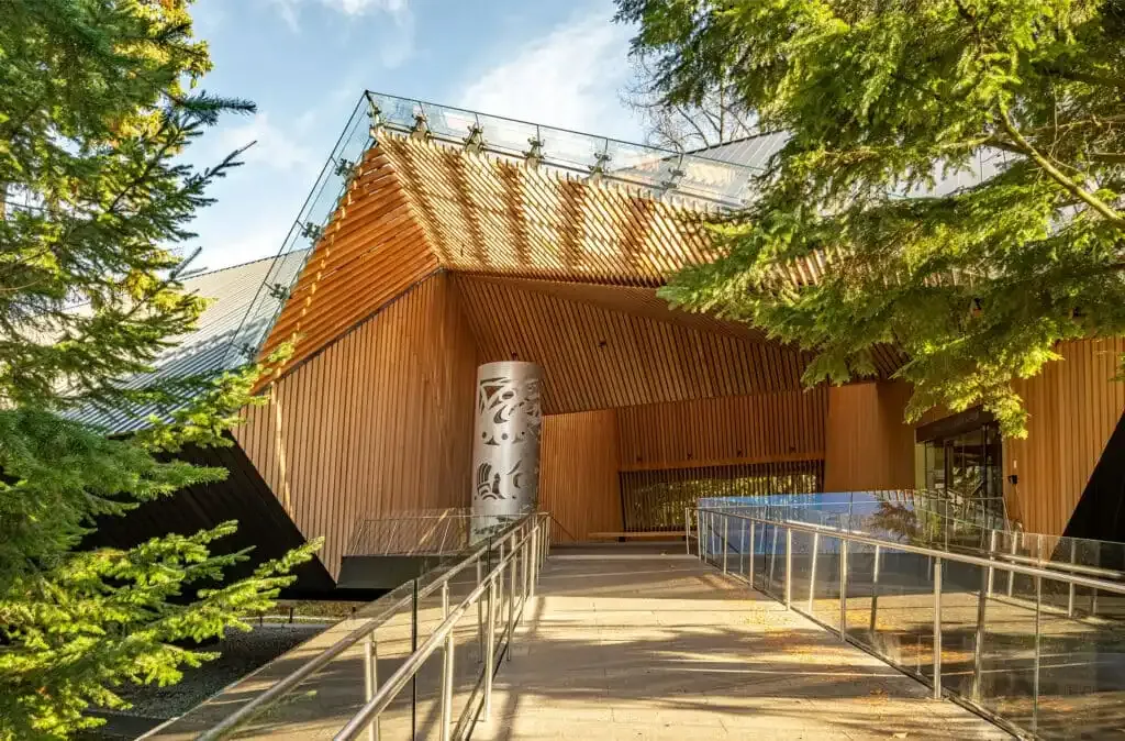 Audain Art Museum Luggage Storage, Whistler