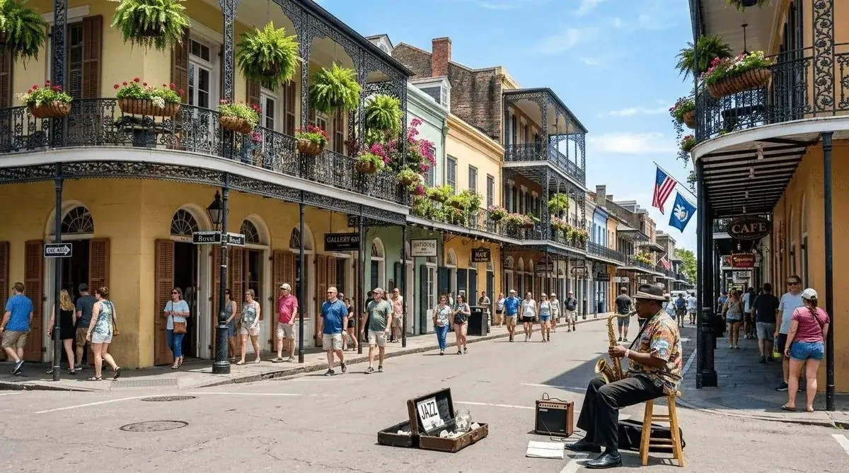 Luggage storage locations in New Orleans,  - secure bag drop with BagsAway