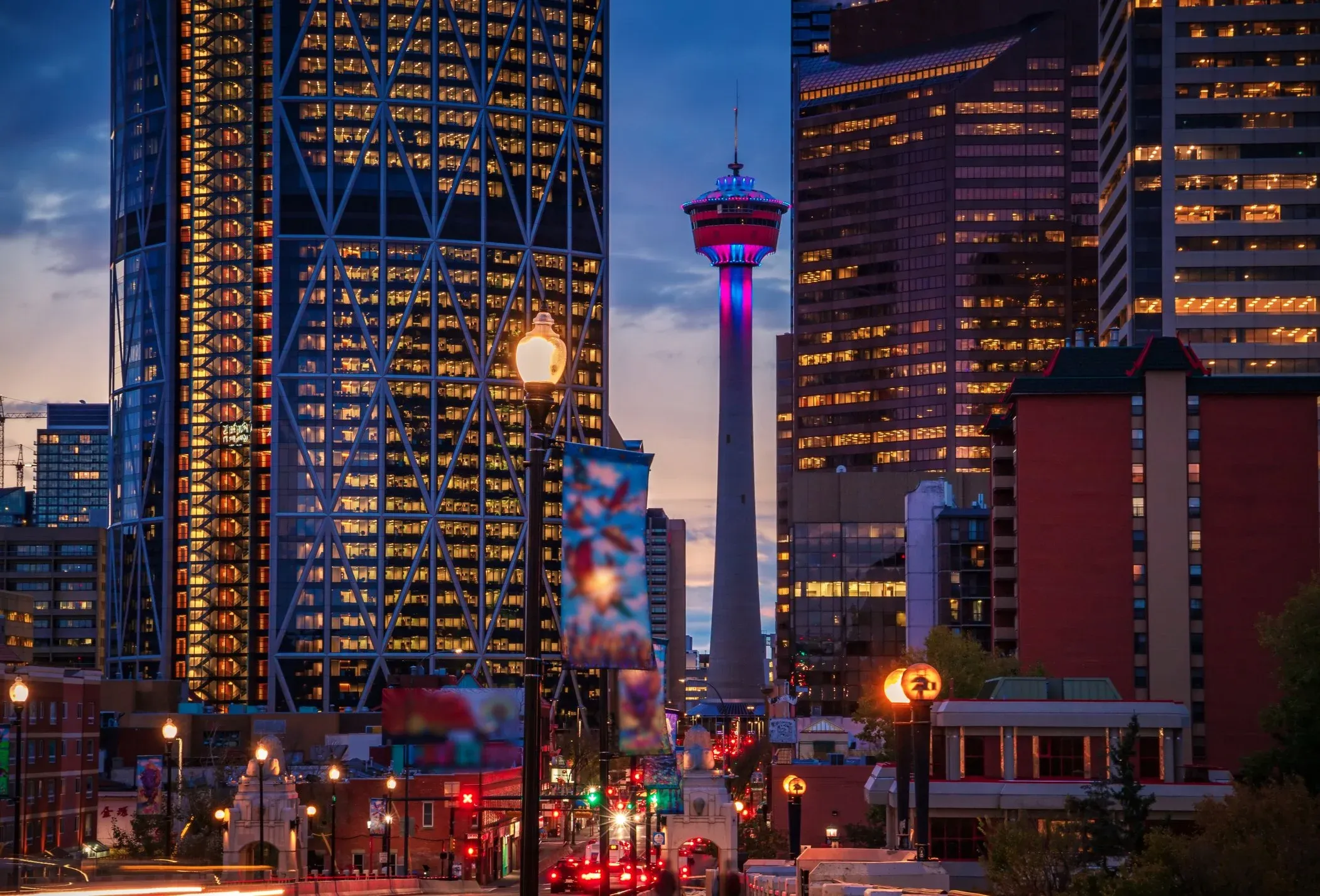 Calgary Tower Luggage Storage